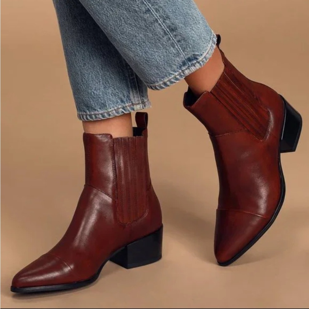 Leather Vagabond Ankle Boots